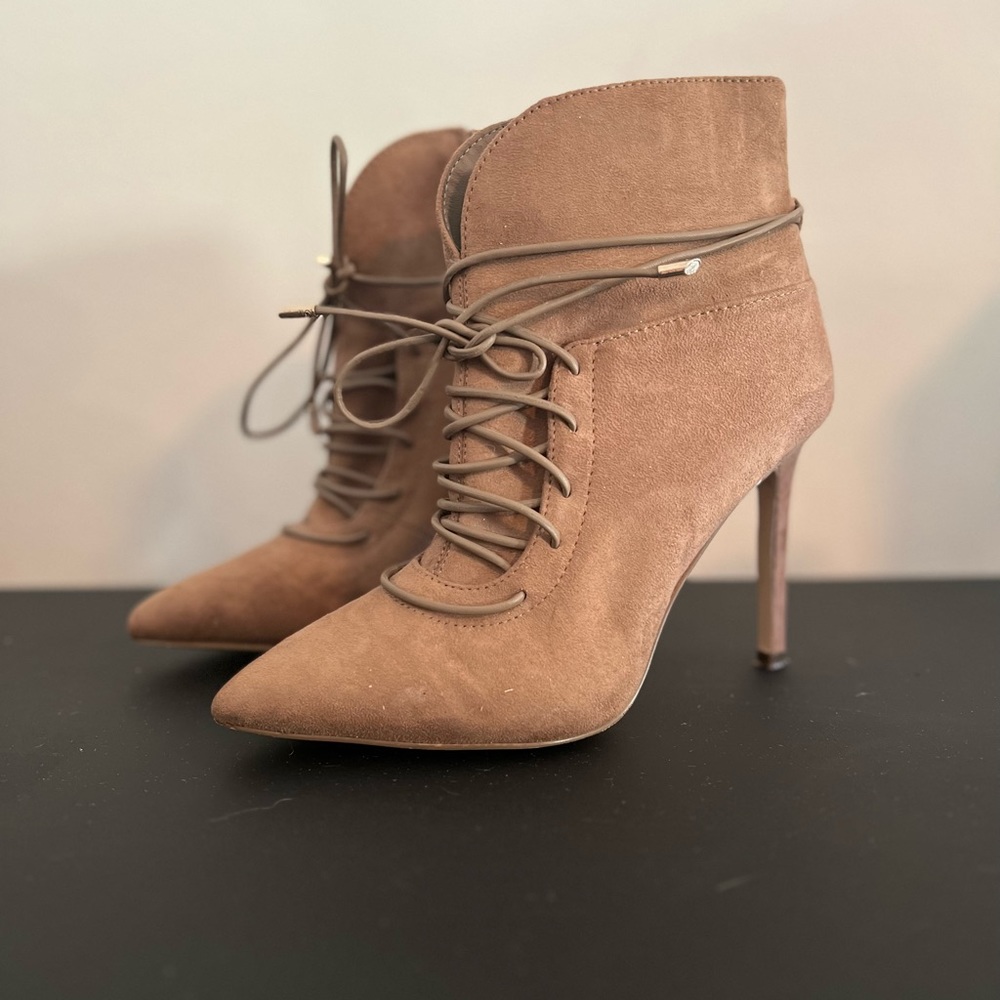 Call it Spring Suede Booties